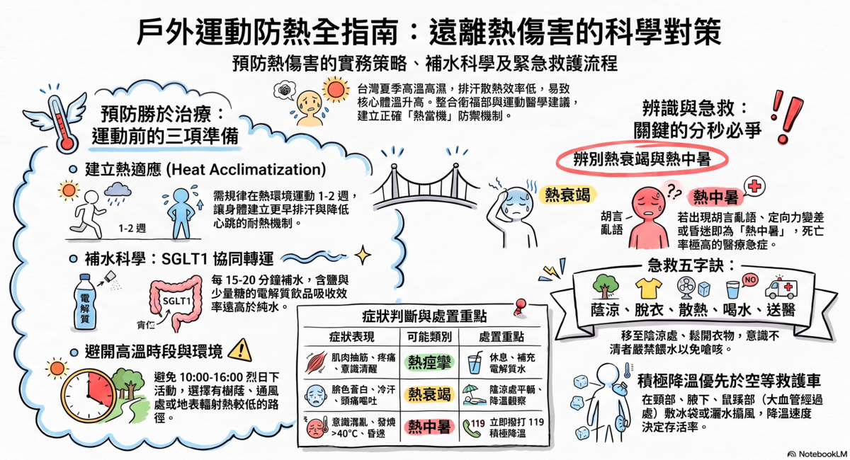 戶外安全運動及避免熱傷害宣導
